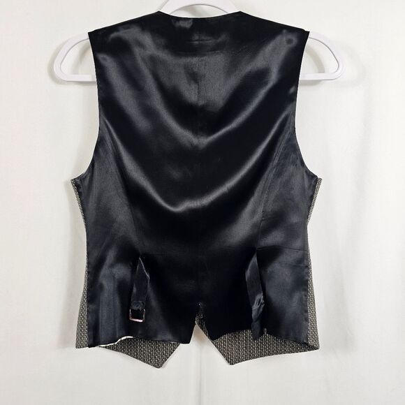 Barbara Bui Houndstooth Wool Waist Coat - Size 38(F) - Picture 8 of 12